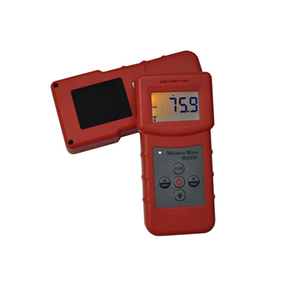 MS310 Textile Moisture Meter measure the moisture in PU and Textile/fabrics made of cotton/polyester