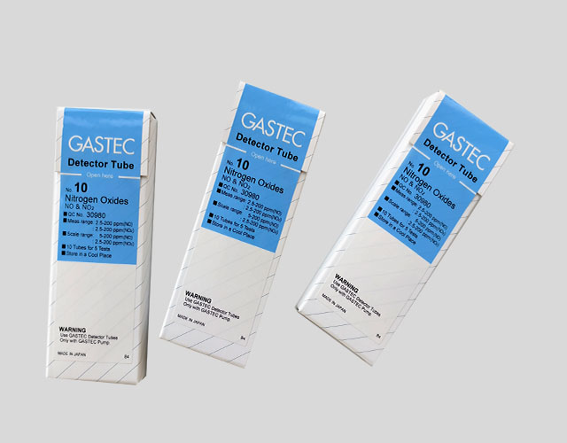 Gastec Gas Detection System Detector Tubes/gastec stain tube detectors 10