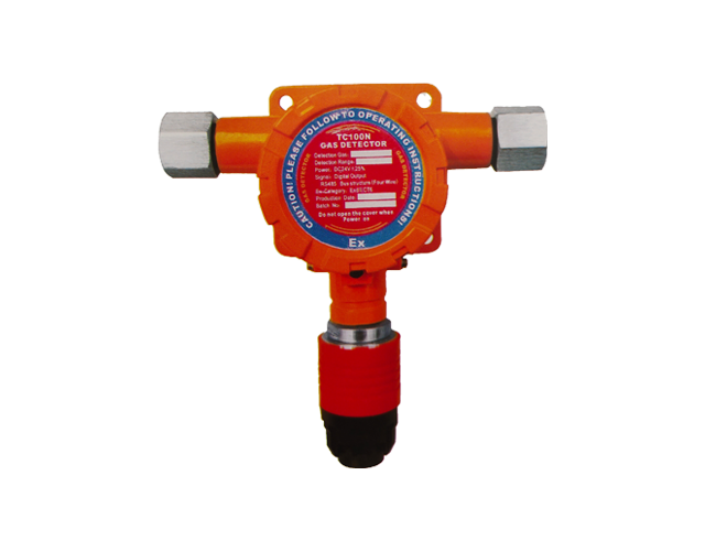 TC100N Fixed Point Gas Leak Detector To Detect Hydrogen Gas