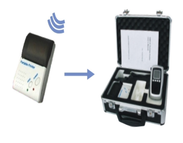 AT8100 Fuel Cell Alcohol Tester in bar