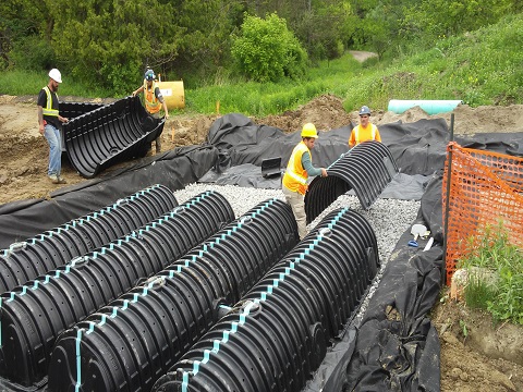 Exploring the beauty of natural cycles, stormwater infiltration drains: a smart choice for green cities!