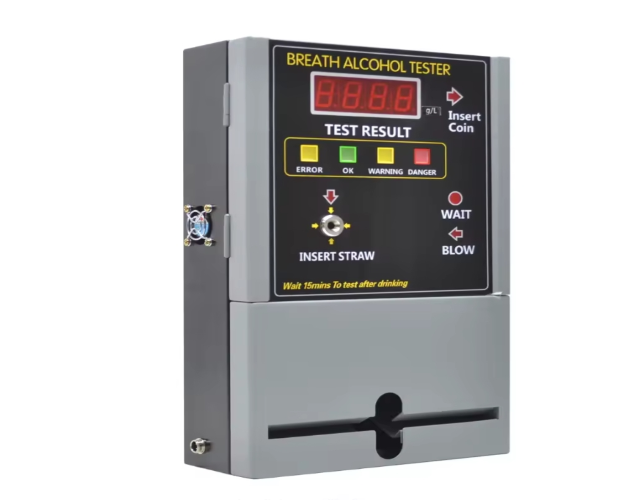 AT319 Standalone Coin Operated Alcohol Detector