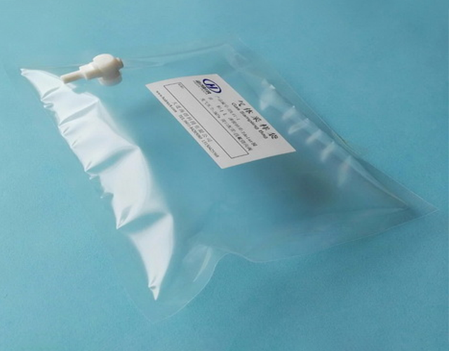 Tedlar® PVF Gas Sampling Bags—side-opening PTFE valve (TDL41)