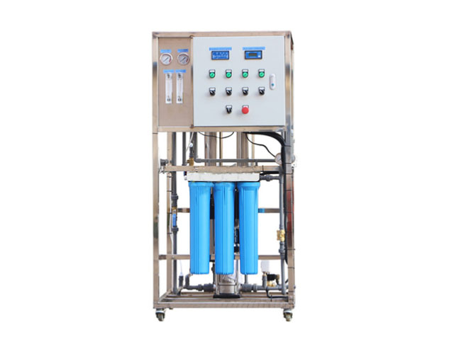 Unipolar commercial water purification device for restaurants